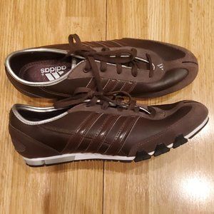 Vintage Adidas driver shoes brown 7